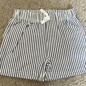 12 month baby striped shorts